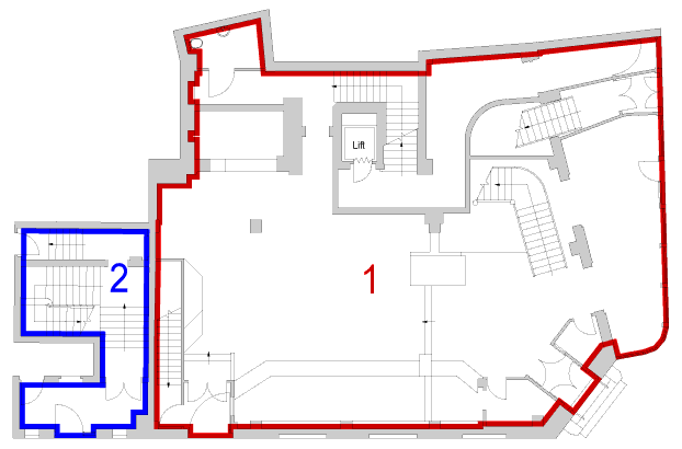 sample from part of a leaseplan for a large complex property