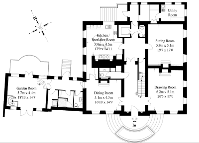 Example of detailed plan for moderately complex house